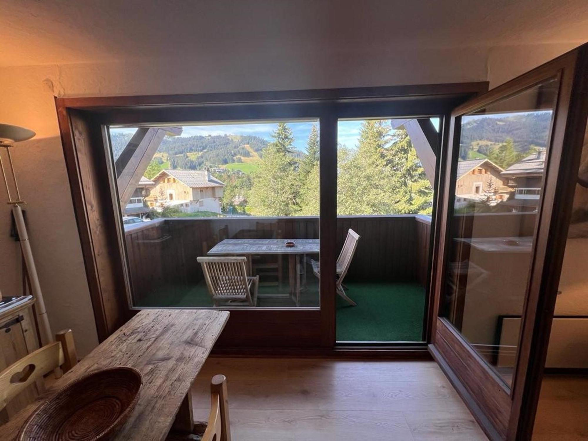 Studio 4 Pers - Balcon - Proximite Pistes Et Golf - Tv - Garage - Animaux Ok - Tennis En Ete - Fr-1-453-82 Megeve Exterior photo